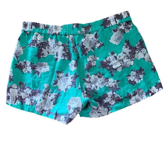 Kut From the Kloth Jansen Floral Pull-on Shorts size 10 - Picture 2 of 4